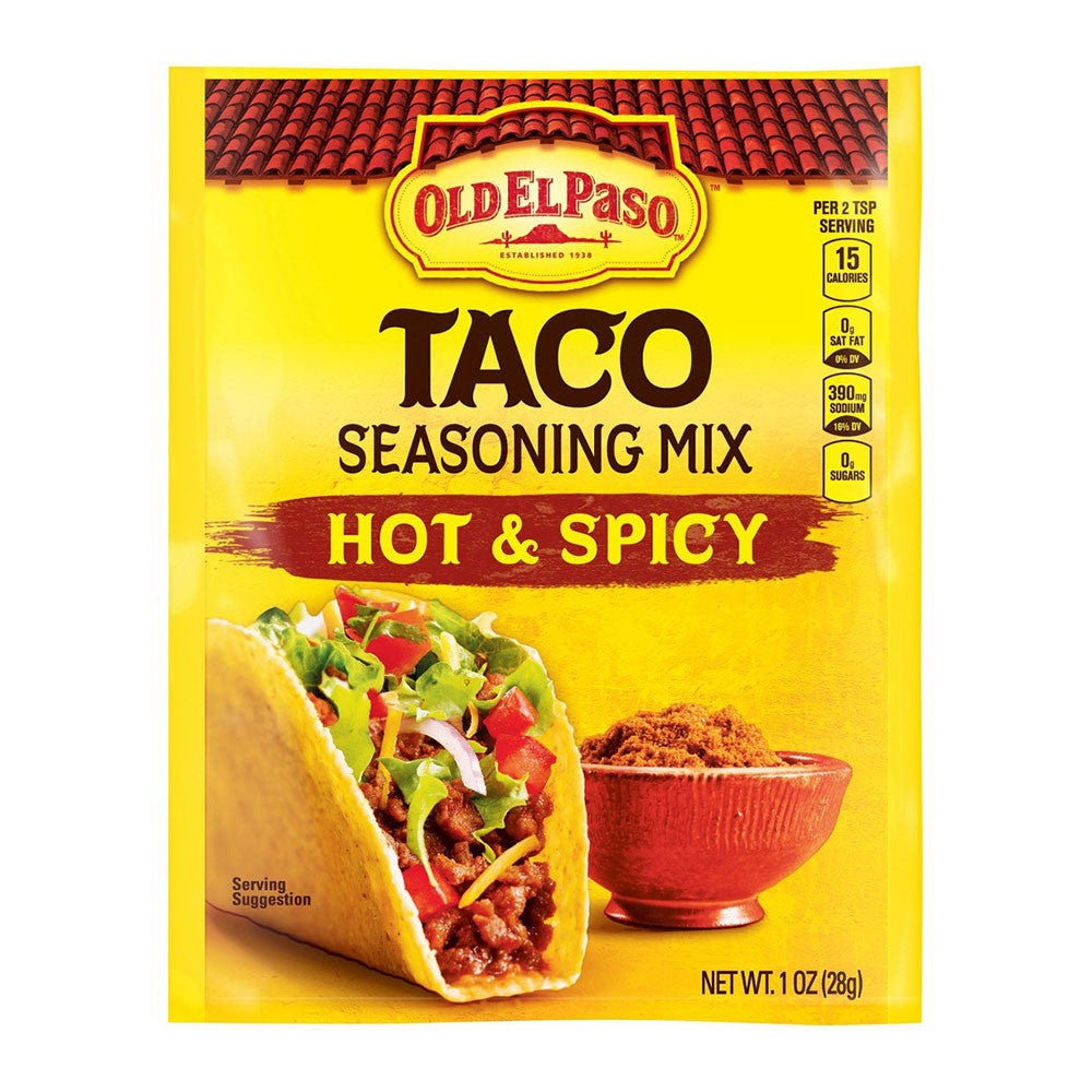 Old El Paso Taco Seasoning Hot And Spicy Mix, 1 Oz